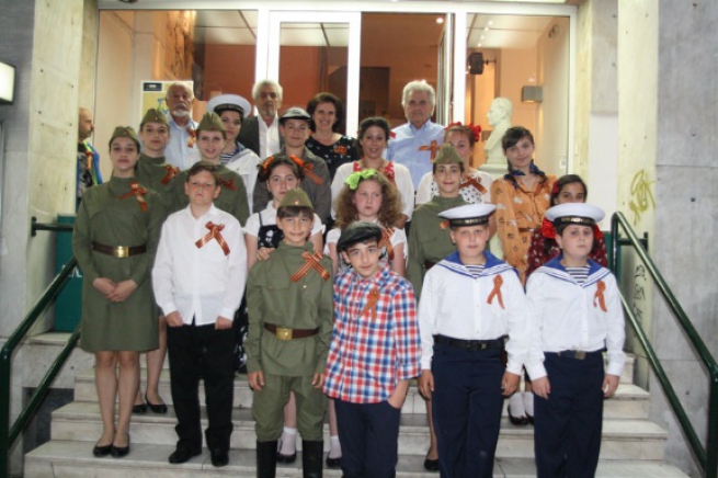 Общество "Понтос" из г. Лариса организовало празднование Дня Победы