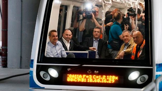 Тест-драйв: шоу выборов премьера в неработающем метро Салоников