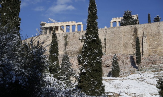 &quot;Телемахос&quot; принесет снег в Афины!