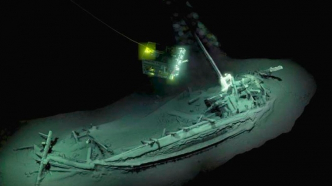 В Черном море нашли древнегреческий затонувший корабль