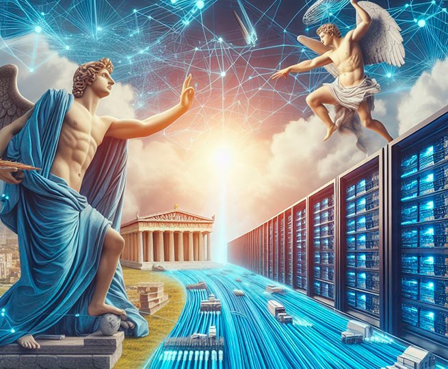 В Грецию обещают привезти суперкомпьютер DAIDALOS: "Для "управления" АИ министерства и комиссии"