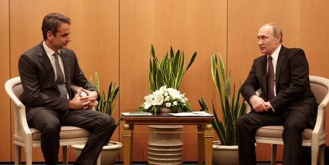 Встреча Мицотакиса и Путина в Москве 8 декабря
