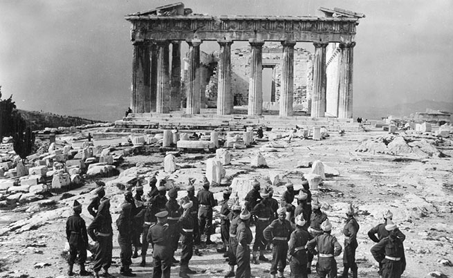 Декабрь 1944: Когда мы могли разрушить Акрополь...