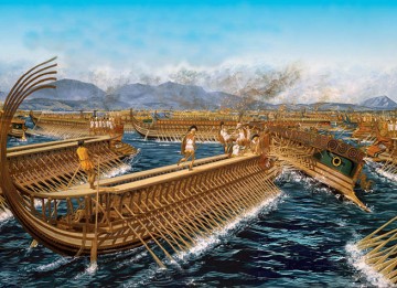 22(28) сентября 480 г. до н.э. произошла битва при Саламине