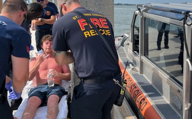 Мужчину спасли после 35 часов нахождения в открытом море
