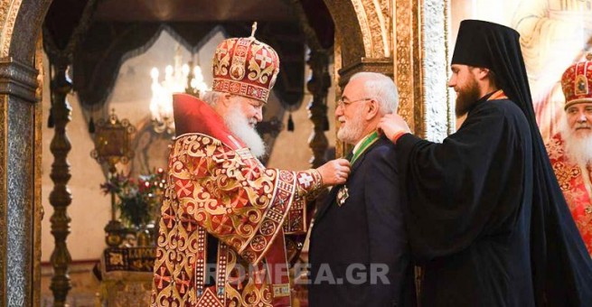 Иван Саввиди награжден орденом Сергия Радонежского II степени