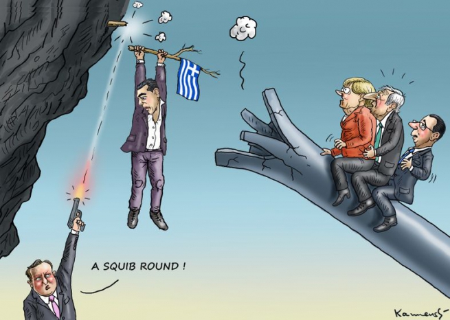 Time: Германия не хочет быть главным злодеем в греческой драме