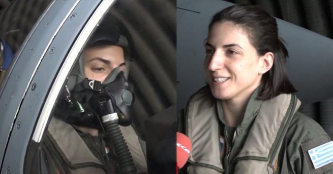 29-летняя гречанка, которая вызывает "дрожь" у турецких ВВС