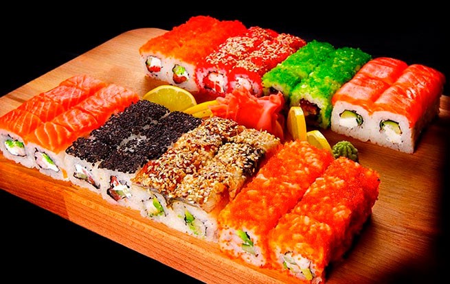 Информация о калориях в разных видах суши и способы их определения