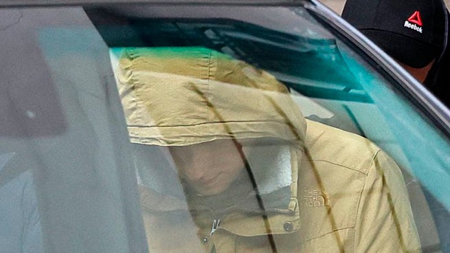 Фото Тасс: Из Лефортовского суда, избиравшего меру пресечения в закрытом режиме, Гершковича быстро вывели и посадили в машину