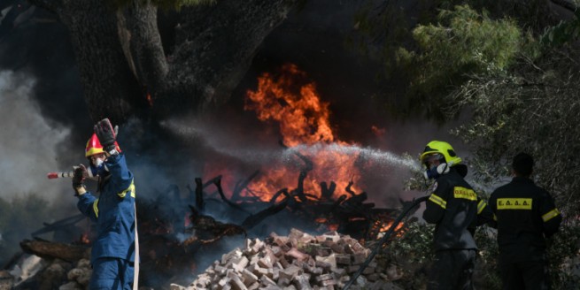 Греция: 47 пожаров за последние 24 часа