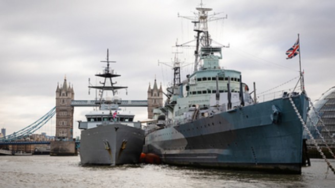 Британский Королевский флот готов к защите