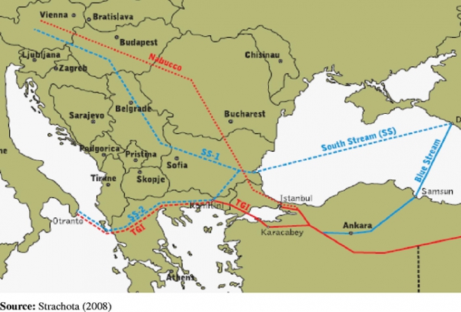 Турция хочет занять место Греции в проекте `Южный поток` после того, как Крым стал частью России?