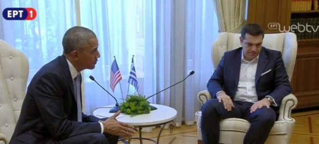 Ловердос возмущен стилем Ципраса на переговорах с Обамой: «Тут вам не кафейнио!»