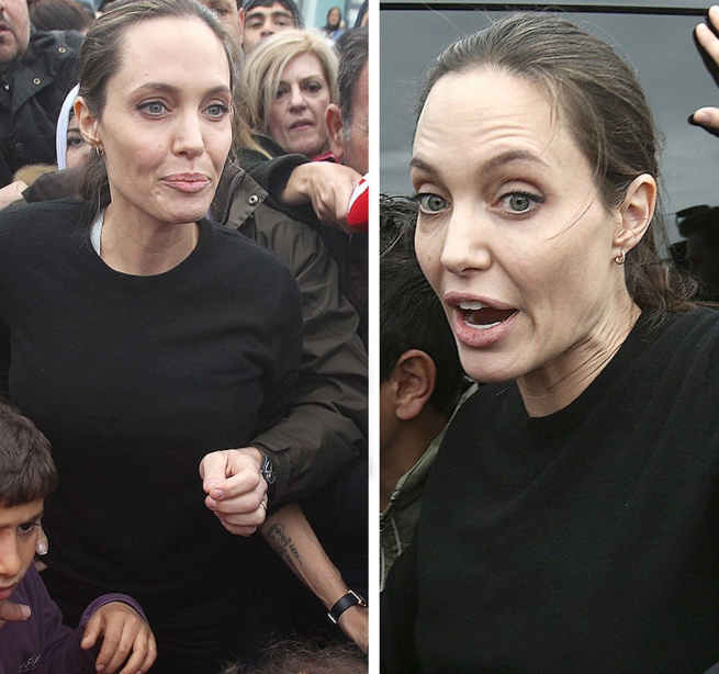 Анджелина Джоли при смерти