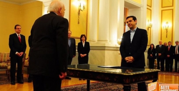 Алексис Ципрас приведен к присяге в качестве нового премьер-министра Греции