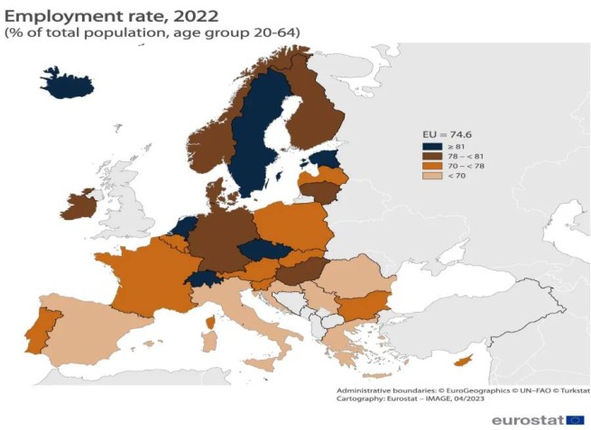 Евростат: Греция «позади Европы всей»