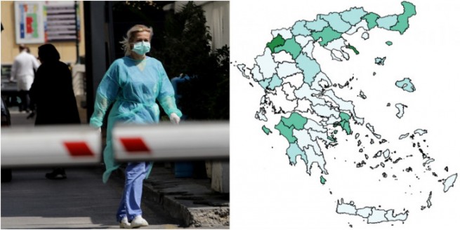 В каких районах Греции нет коронавируса?