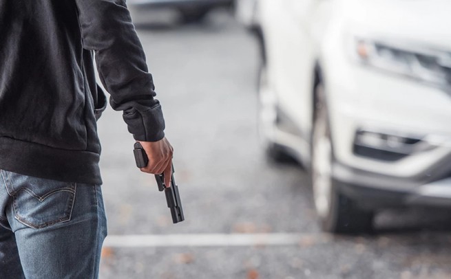 Арестован грабитель, применявший огнестрельное оружие при ограблении магазинов