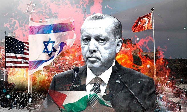 Эрдоган критикует Израиль: &quot;Он ведет себя не как государство, а как организация&quot;