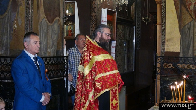 Панихида в русской церкви Святой Троицы по убиенным в Одессе 2 мая