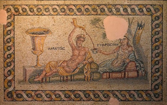 Потрясающие древнегреческие мозаики Зевгмы