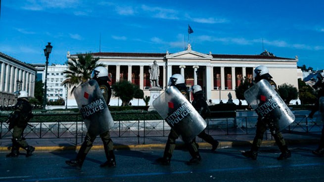 Полиция Греции: 9 ответов по новому плану проведения демонстраций