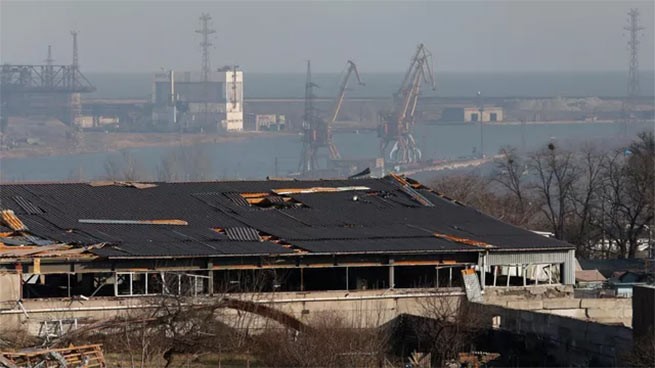 Россия сообщает о полном захвате порта Мариуполя