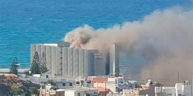Крит: большой пожар в отеле, жильцы эвакуированы