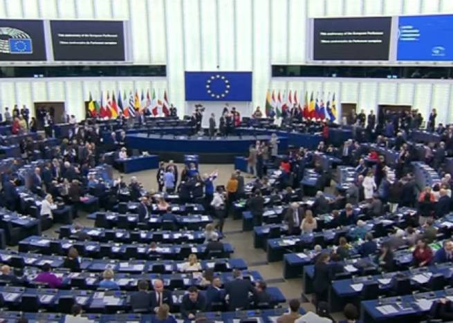 Юбилей Европарламента - торжественная встреча европейских лидеров в Cтрасбурге