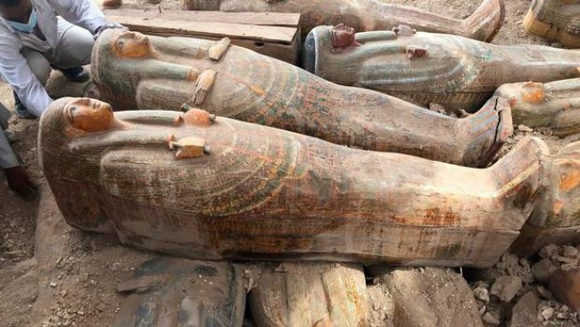 Луксорская сенсация: Египте найдено 20 нетронутых саркофагов