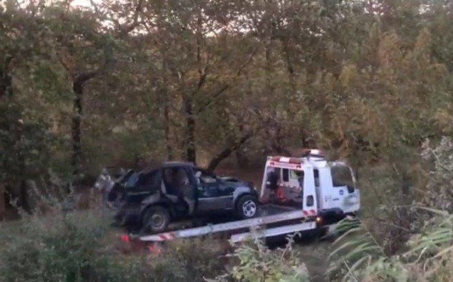 Автокатастрофа с шестью погибшими нелегалами в Александруполи