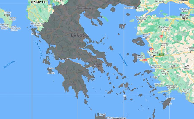 Грецию уже «выкрасили» в серый цвет