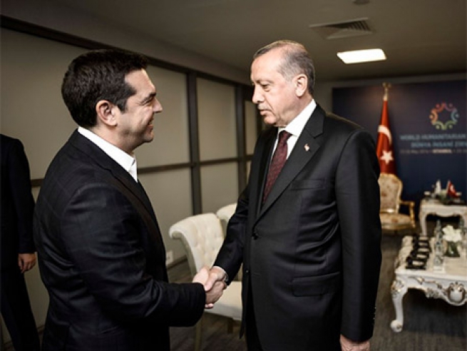 Эрдоган потребовал от Ципраса надеть галстук