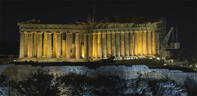 Афины от заката до рассвета: почувствуйте ритм жизни ночного города!