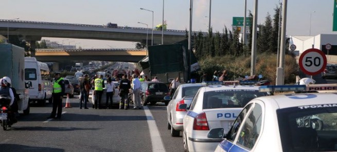 Аварии на дорогах "дорого" обходятся Греции