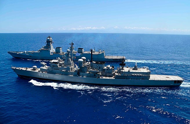 Greek government sends warships to Red Sea against Houthis