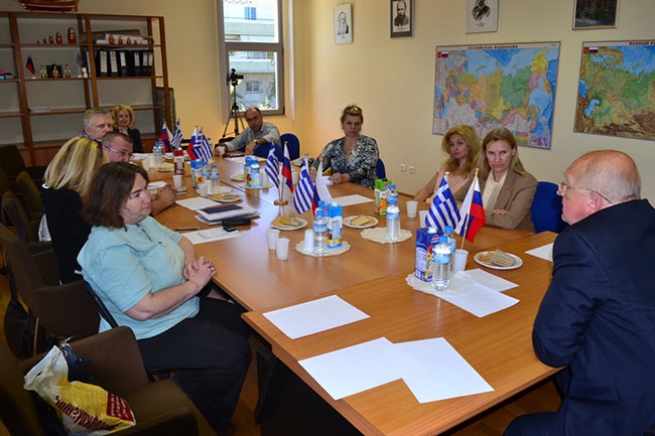 Встреча руководителя РЦНК в Греции с представителями русскоязычных СМИ Греции