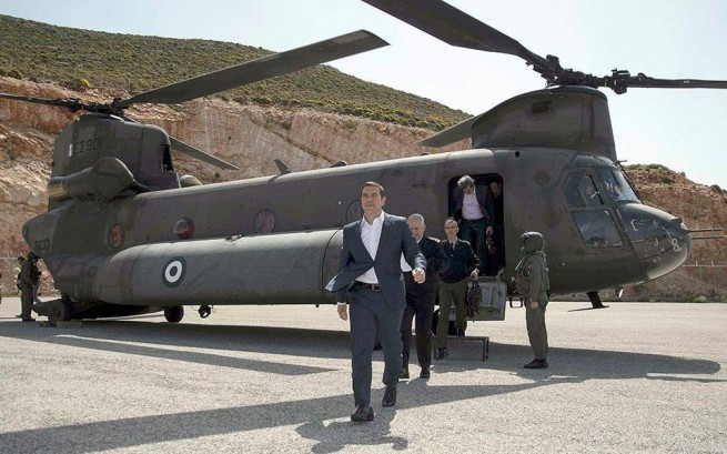 Ципрас: "Турецкие самолеты преследовали мой вертолет"