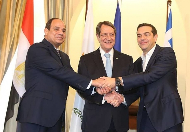 В Никосии завершился трехсторонний саммит Кипр-Греция-Египет