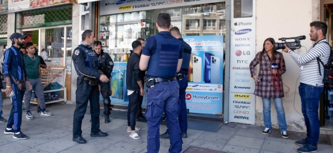 Дерзкое ограбление в Салониках лже-полицейскими