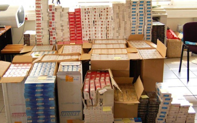 Контрабандные сигареты составляют 22% потребления в Греции