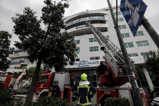 Это поджог: полиция провела расследование пожара в отеле Athenaeum Palace