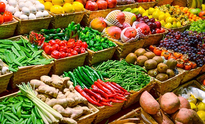 A record increase in prices for vegetables and fruits: 