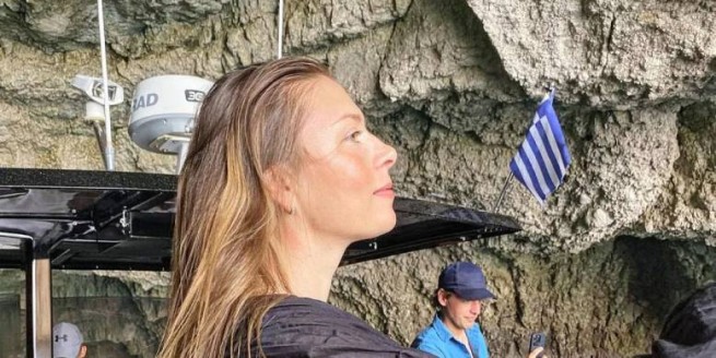 Мария Шарапова наслаждается отдыхом в Греции