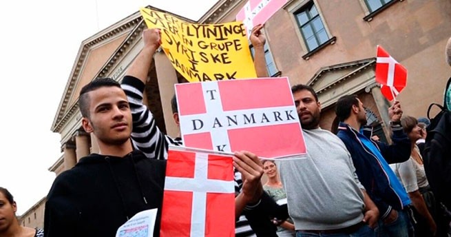 Дания отправляет сирийских беженцев домой
