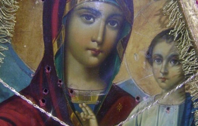 Пресвятая Богородица Меликийская и 55 пуль, попавшие в её образ!