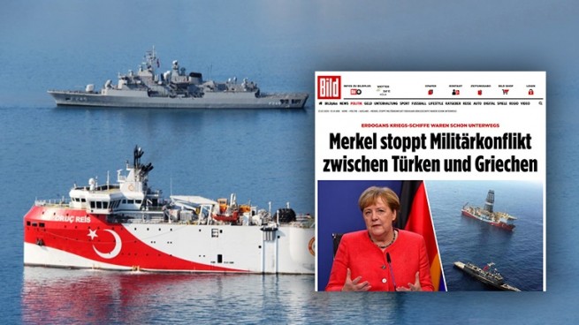 Bild: Меркель предотвратила войну между Грецией и Турцией