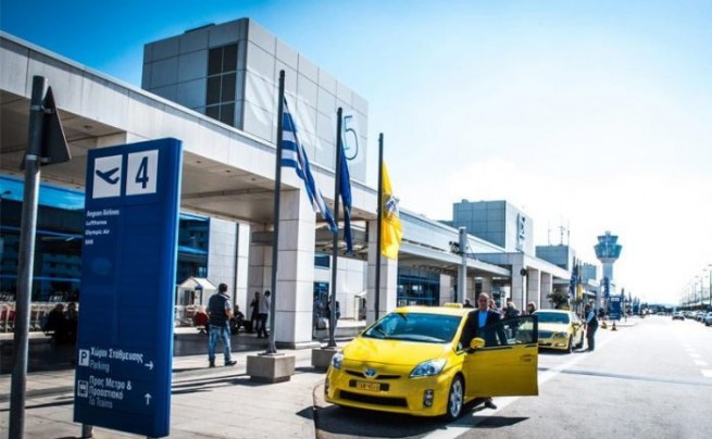 Афины занимают среднее место Европе, по тарифам на такси в аэропорту