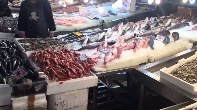 Рыбный рынок в Афинах
